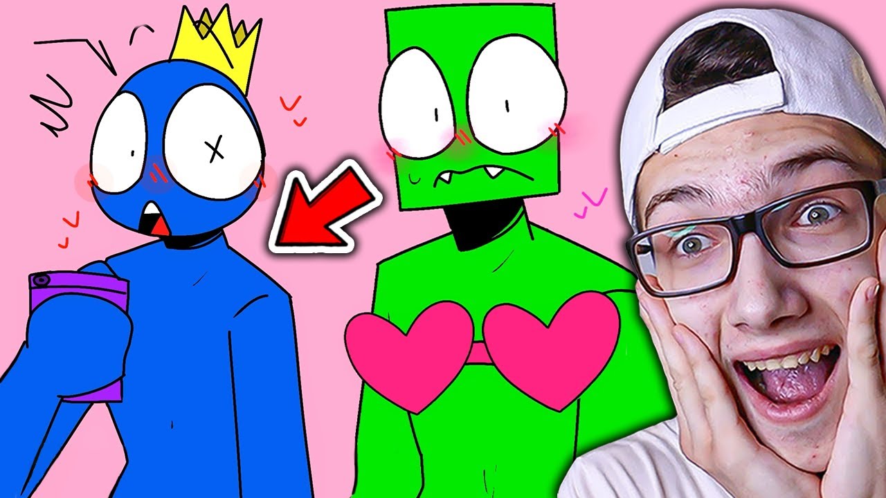 ЧТО СДЕЛАЛ СИНИЙ ДРУГ С ФИОЛЕТОВЫМ ?! 😳 РАДУЖНЫЕ ДРУЗЬЯ ROBLOX в ПОППИ ПЛЕЙТАЙМ