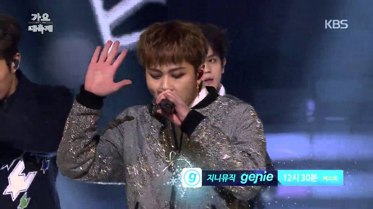 [HIT] KBS 가요대축제-비스트(BEAST) - Good Luck + 12시 30분.20141226