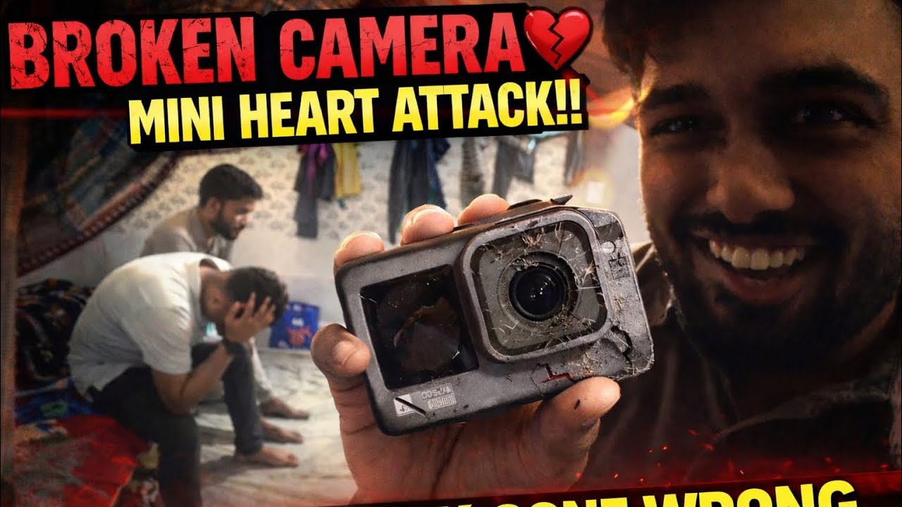 BROKEN CAMERA PRANK 😱 | MINI HEART ATTACK MOMENT!