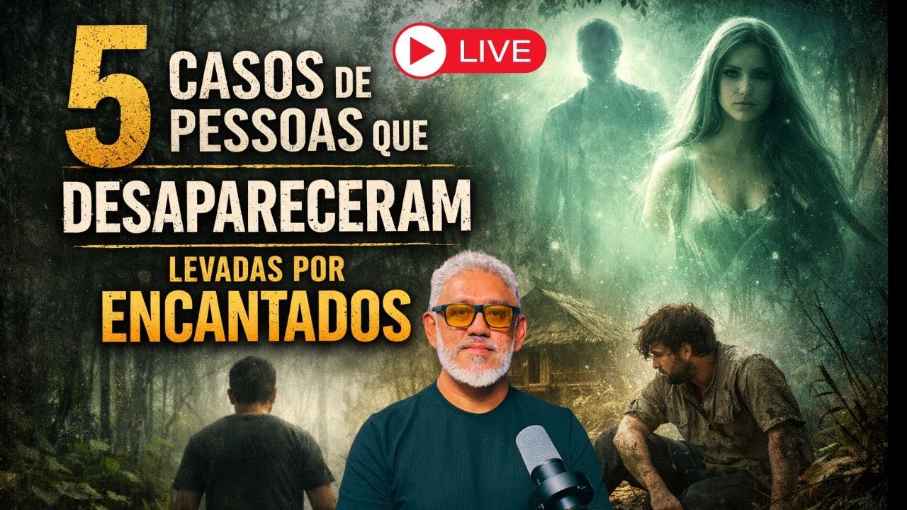5 CASOS DE PESSOAS QUE DESAPARECERAM LEVADAS POR ENCANTADOS