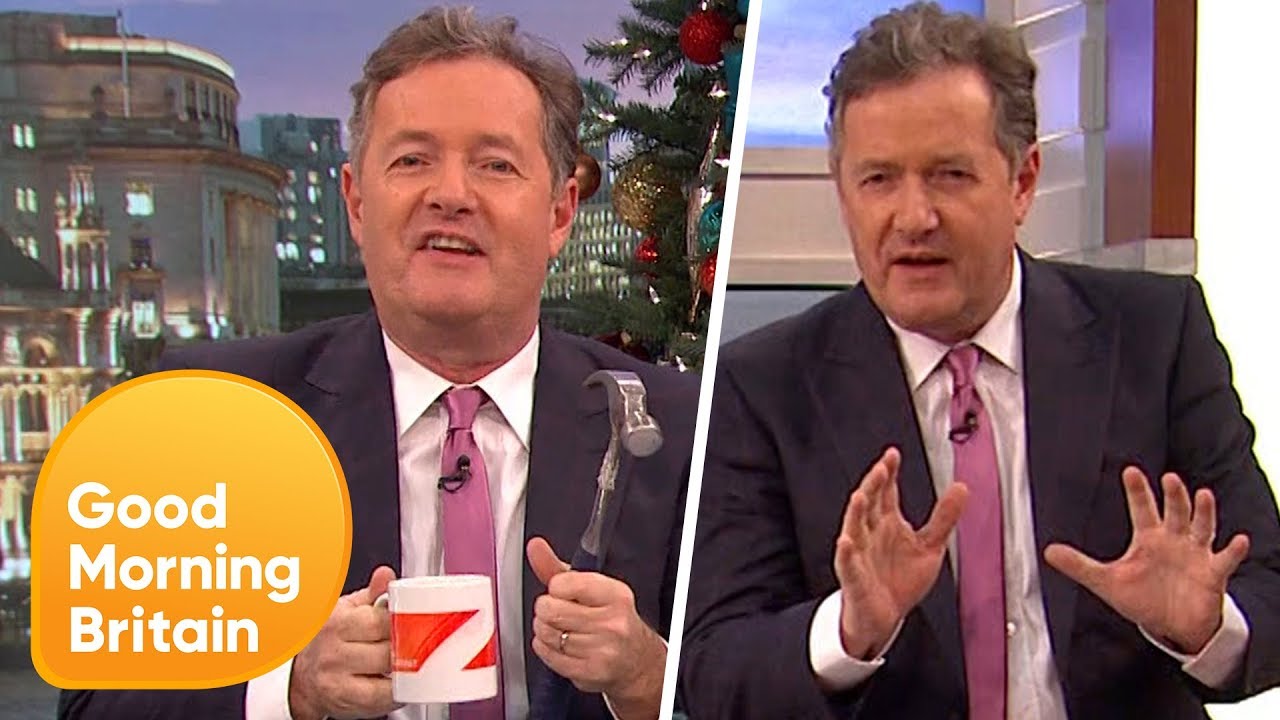 Piers Is Convinced There's a Conspiracy Behind His Christmas Lights Fail | Good Morning Britain