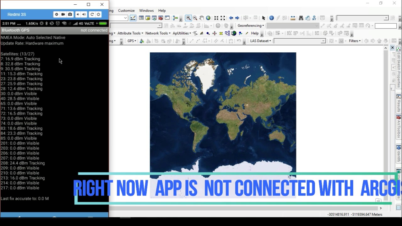 How to use mobile GPS in Arc Gis ?