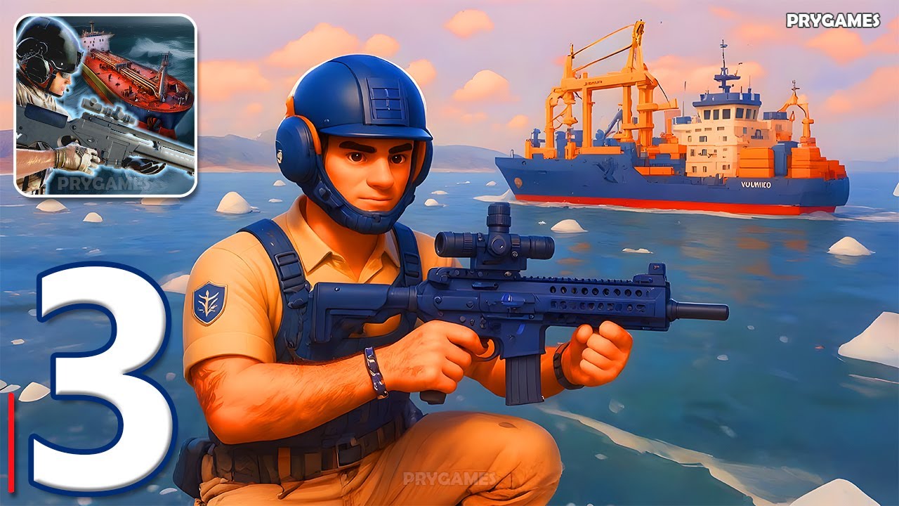 Ocean Clash - Gameplay Walkthrough Part 3 - Protect the Coast in Ocean Clash (Android, iOS)