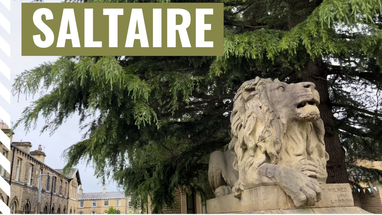 SALTAIRE - Is it Worth Visiting? | Unique VICTORIAN VILLAGE & UNESCO World Heritage Site in England!