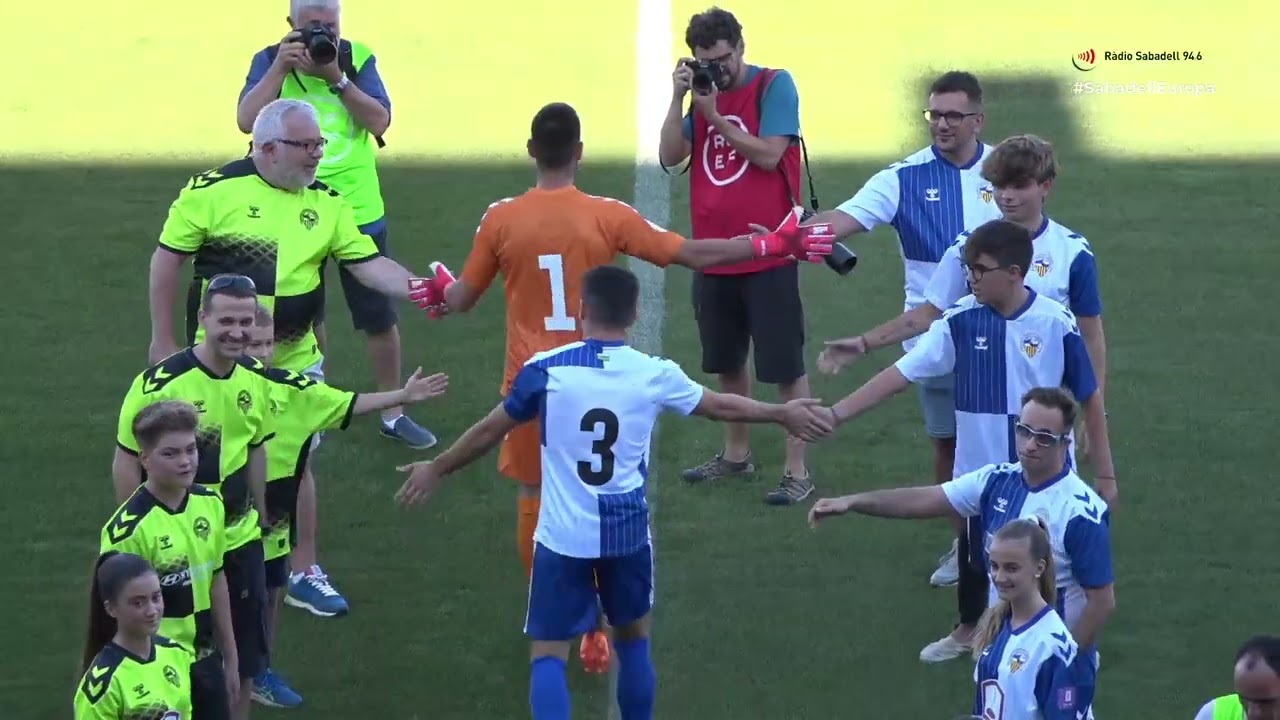 CE Sabadell 1-1 CE Europa