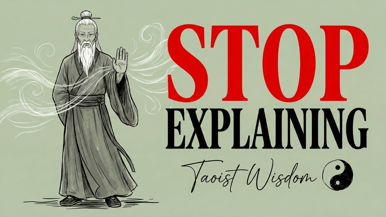 The Taoist Cure for Over-Explaining (Stop Justifying Yourself)