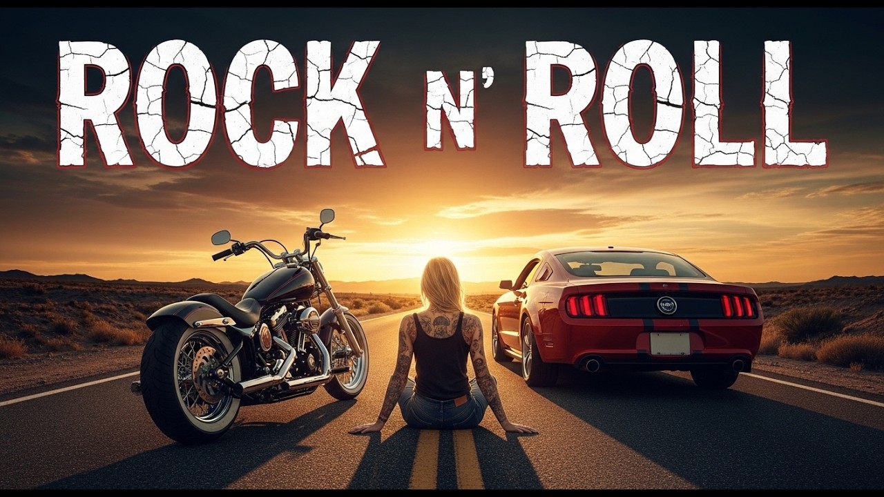 Rock N Ride 🔥 Outlaw Highway Rock | Ride Hard, Live Free, Rock Forever