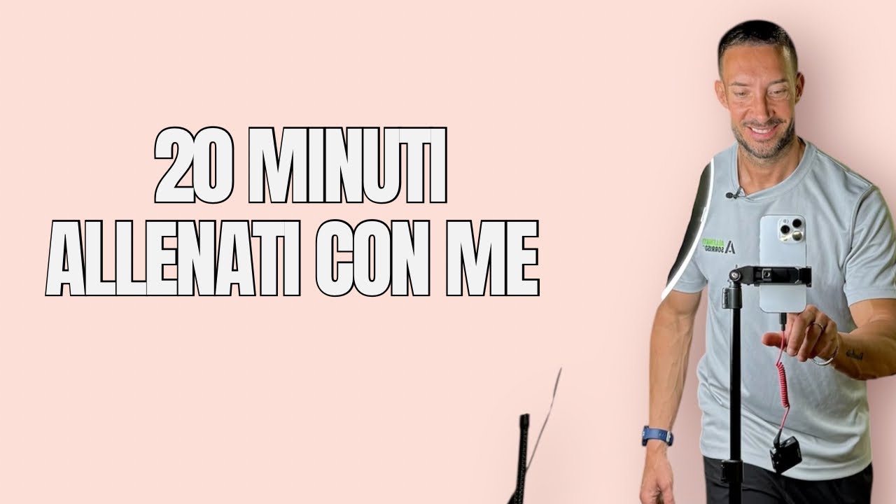 ALLENATI CON ME IN 20 minuti