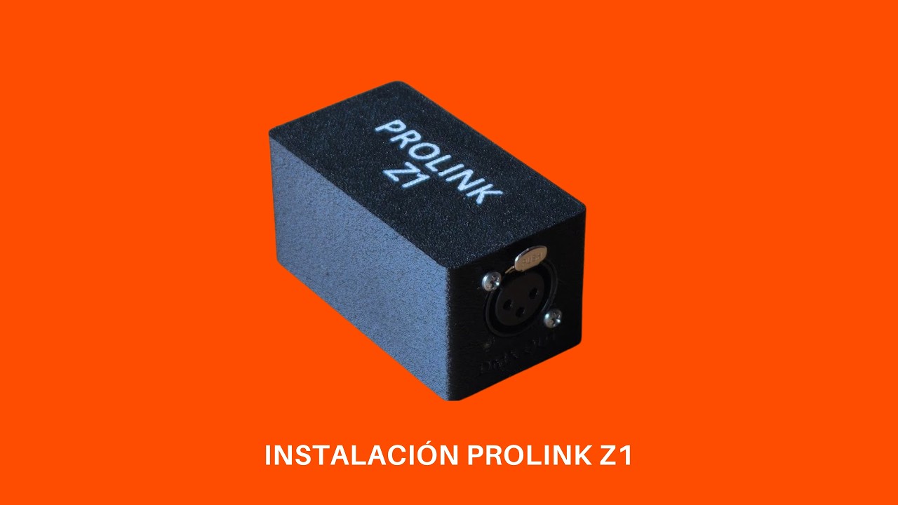 Tutorial de configuración - Prolink Z1
