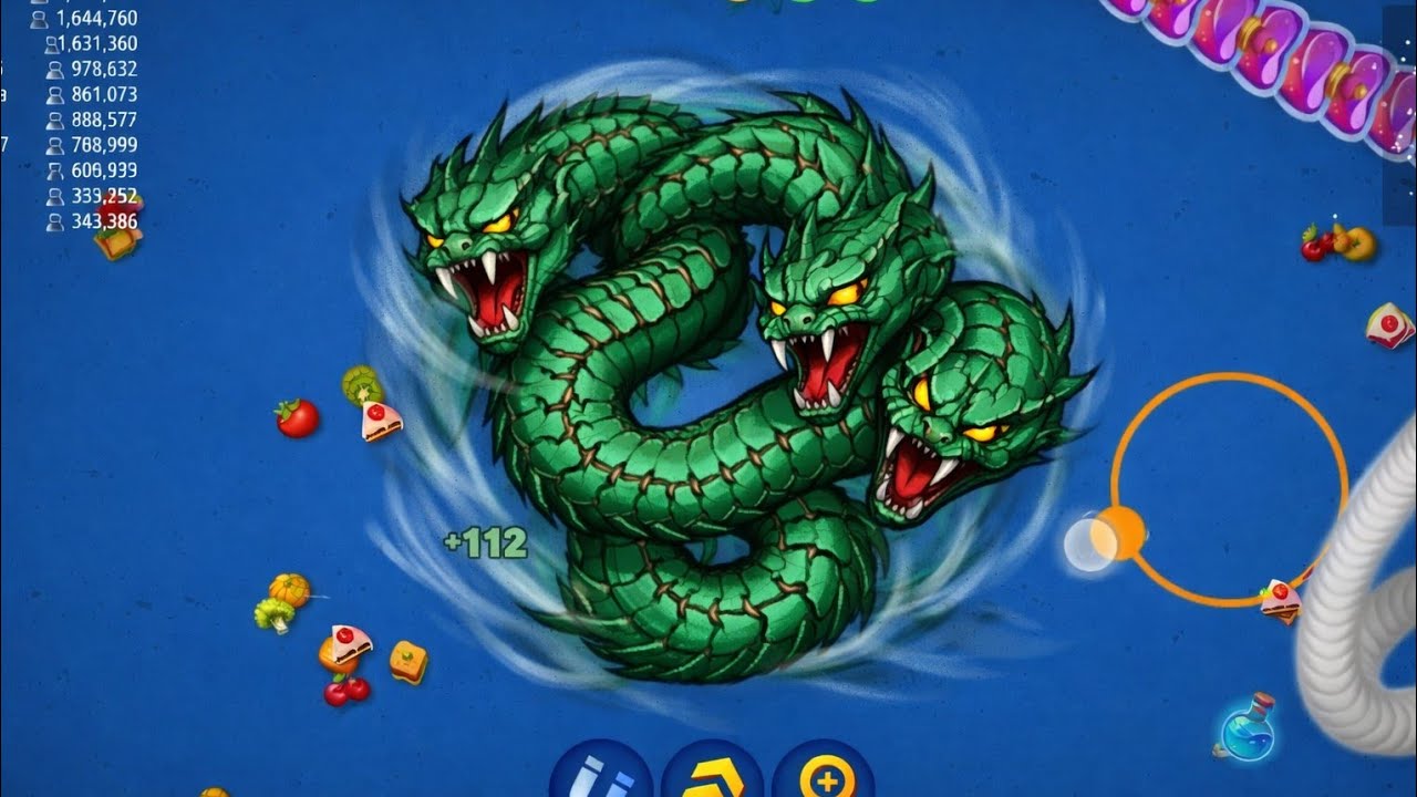इंडिया का सबसे बड़ा स्नेक सांप गेम worm 🐛 snake game 🐛