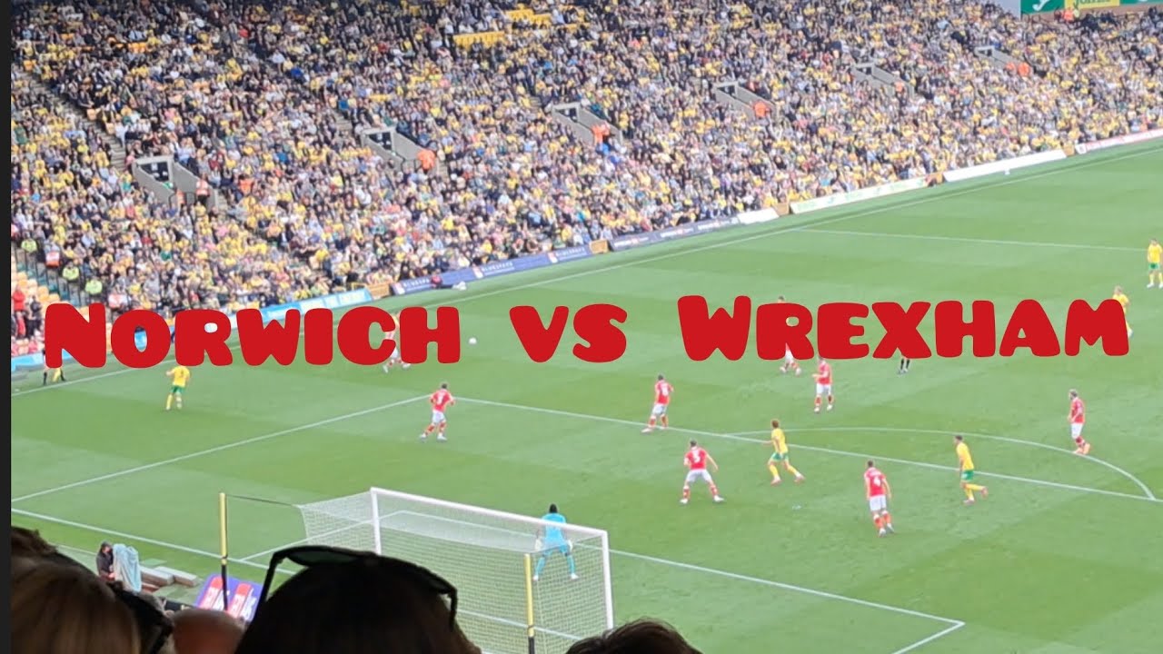 BACK AT CARROW ROAD AND A LOSS!!  Norwich Vs Wrexham matchday vlog