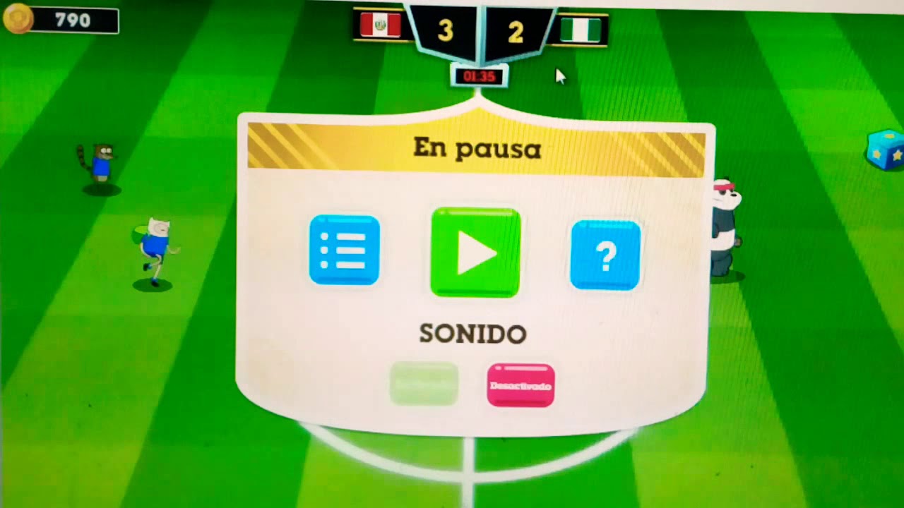 Jugando copa toon 2018