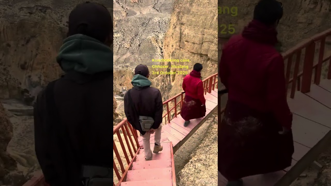 Konchhokling Cave, Chhoser, Upper Mustang, 3rd October 2025