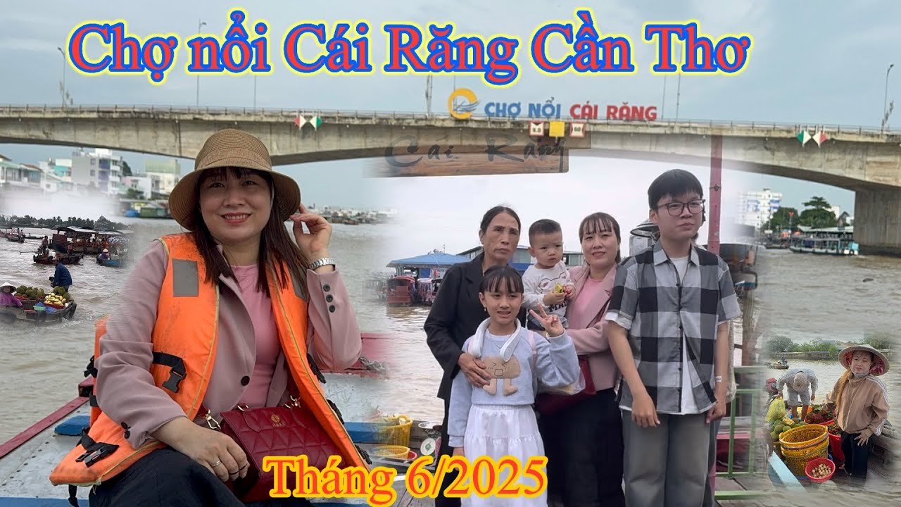 Chợ nổi Cái Răng cần Thơ có gì mới