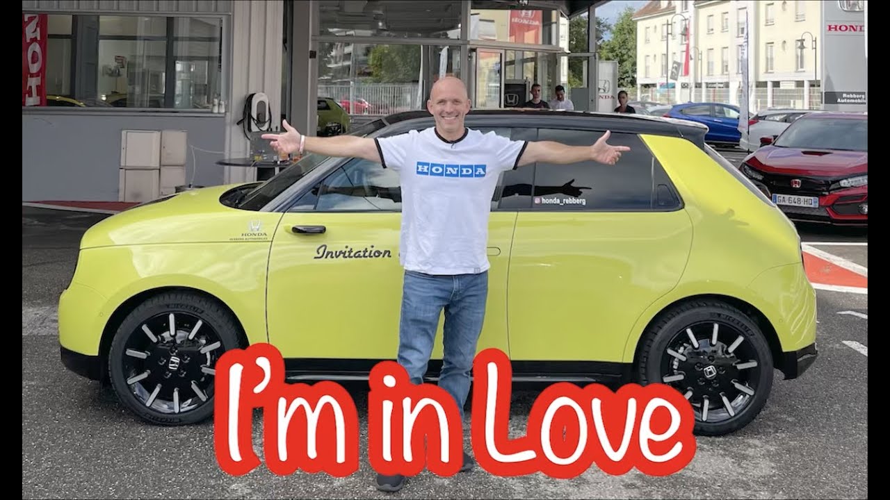 Я влюблен в новый электромобиль Honda
