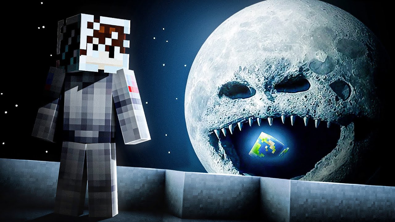 Surviving The Moon Wakes Up Sa Minecraft...