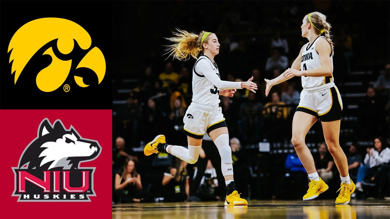 Iowa vs. Northern Illinois Full Match | 2024 Women's College Basketball, Nov 06 2024