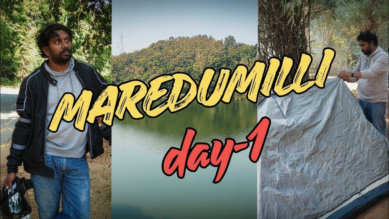 Andhra’s Most Beautiful Forest Ride | Epic Forest Ride to Maredumilli I Jungle Camping