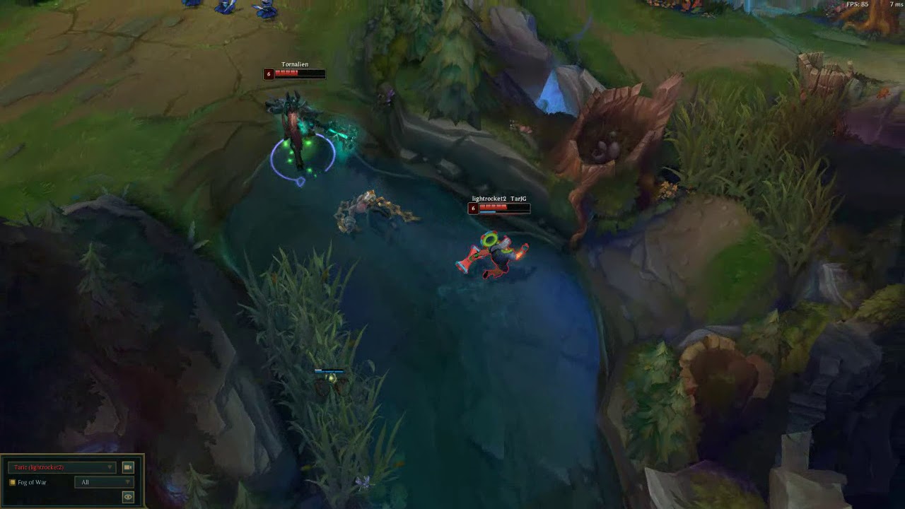 Taric Jungle Ganking -- Ganking vs Golems