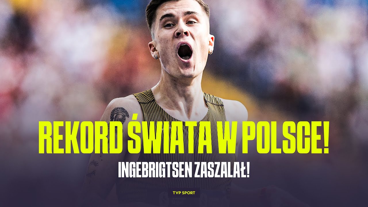 POBIŁ REKORD ŚWIATA O PONAD 3 SEKUNDY! INGEBRIGTSEN NAJSZYBSZY NA 3000 METRÓW W HISTORII