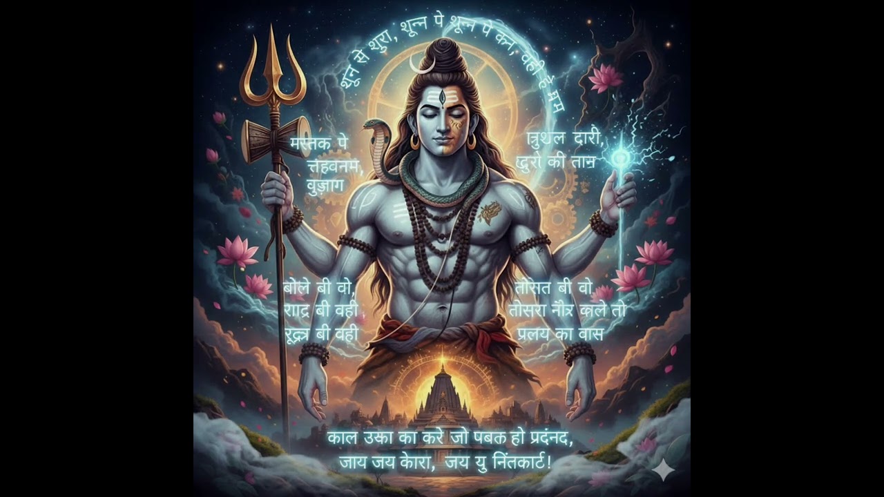 महादेव की यह धुन मन को शून्य से शांति तक ले जाएगी 🔱🎶#music #mahadev 