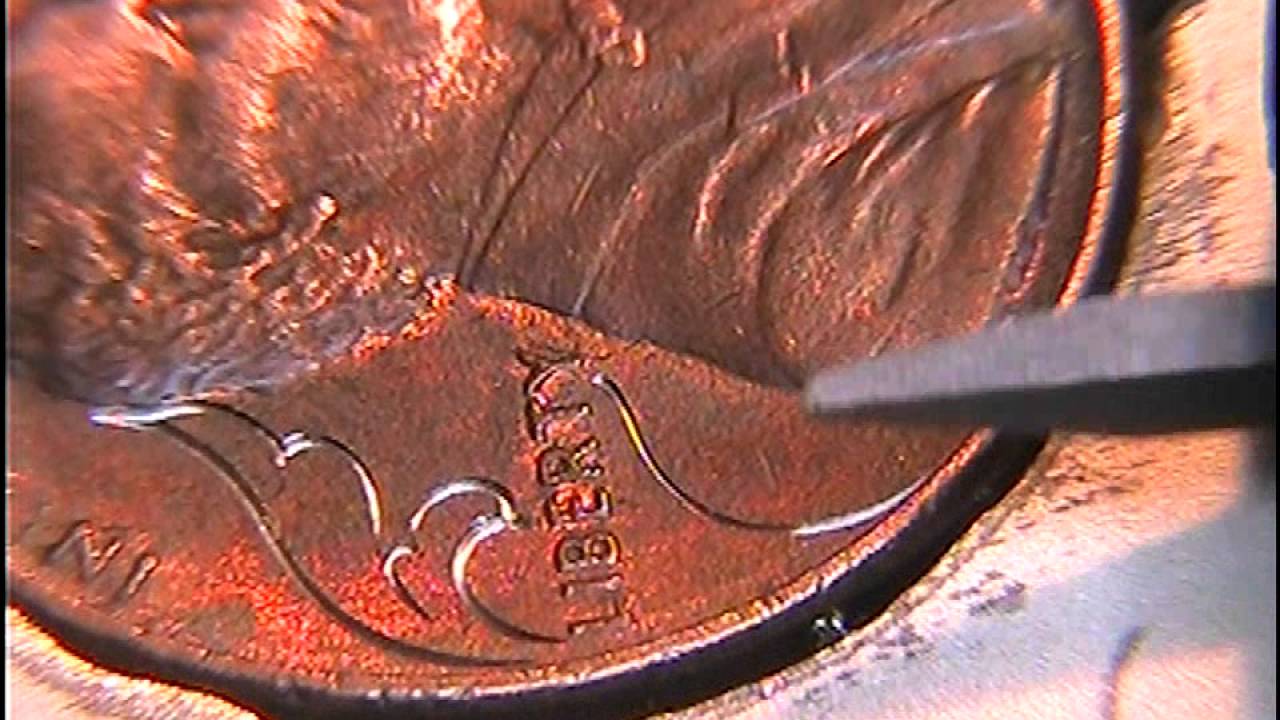 Hand Engraving Lesson 3 'How to engrave easy Acanthus leaves' on a cent