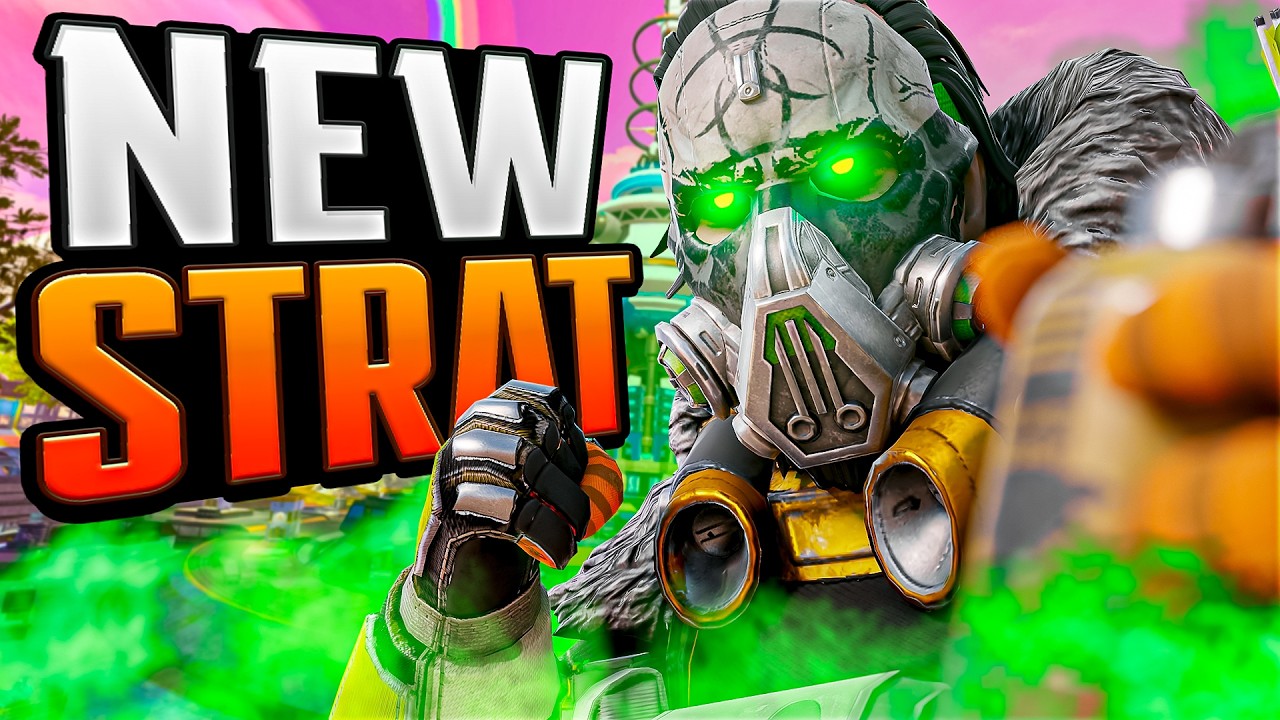 THE NEW CAUSTIC STRATEGY.. (Apex Legends Ranked)