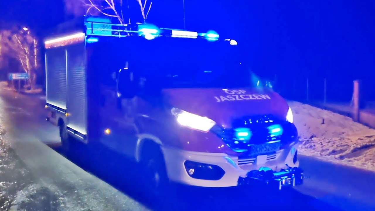 Powitanie nowego samochodu ratowniczo-gaśniczego dla OSP KSRG Jaszczew!
