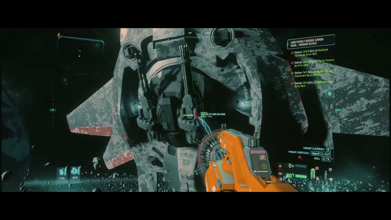 Star Citizen 4.5 Solo: Free Ship Weapon Upgrade