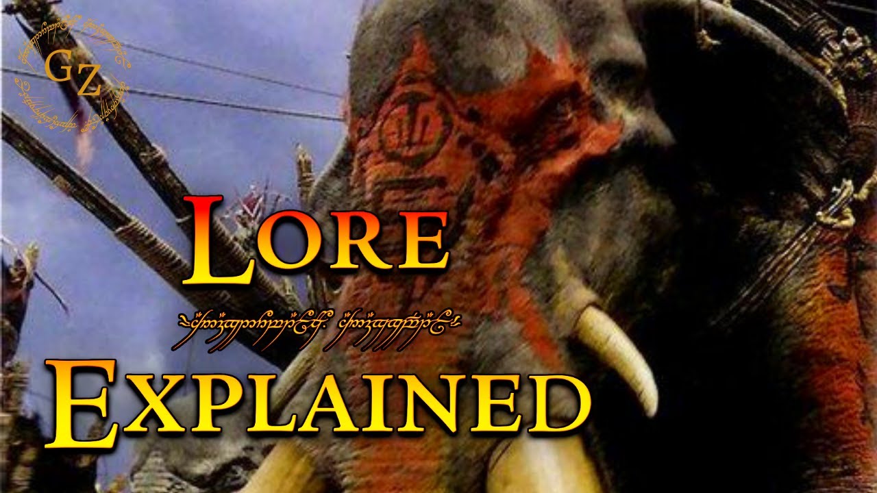 The Mumakil of Middle-Earth | Lord of the Rings Lore | Middle-Earth