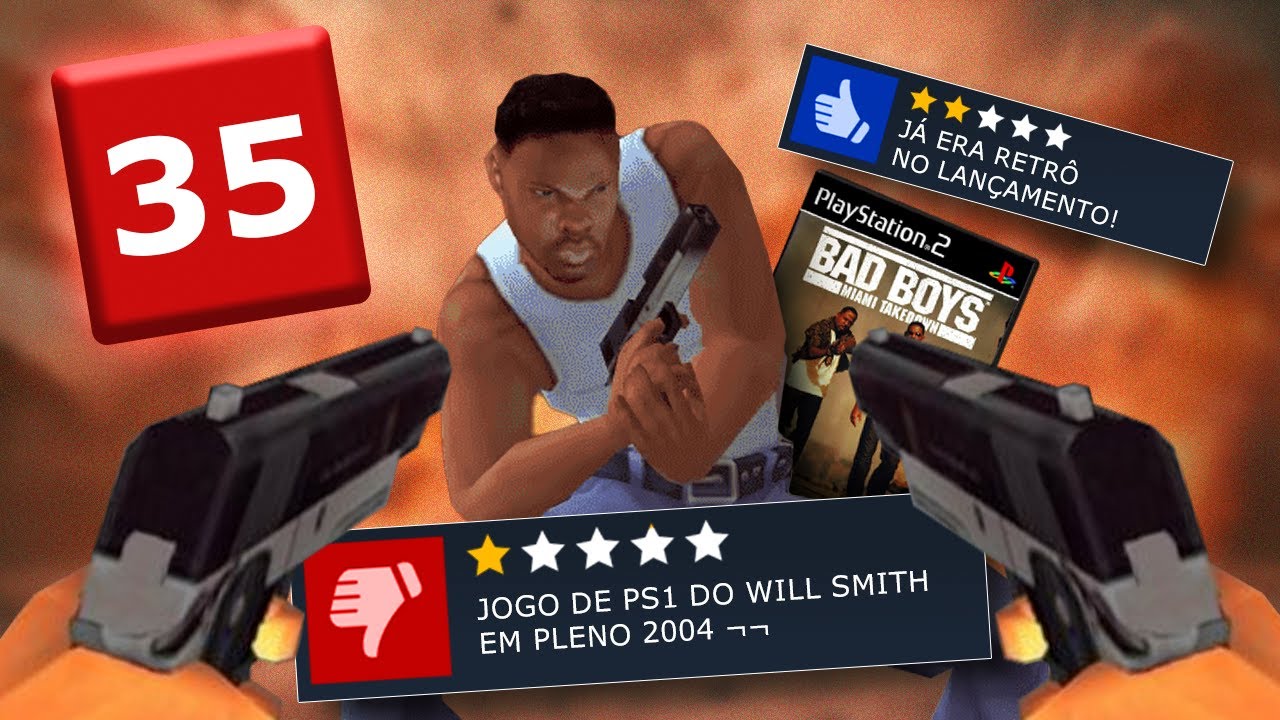 OS MENINOS MAUS do PS2 | BAD BOYS: MIAMI TAKEDOWN