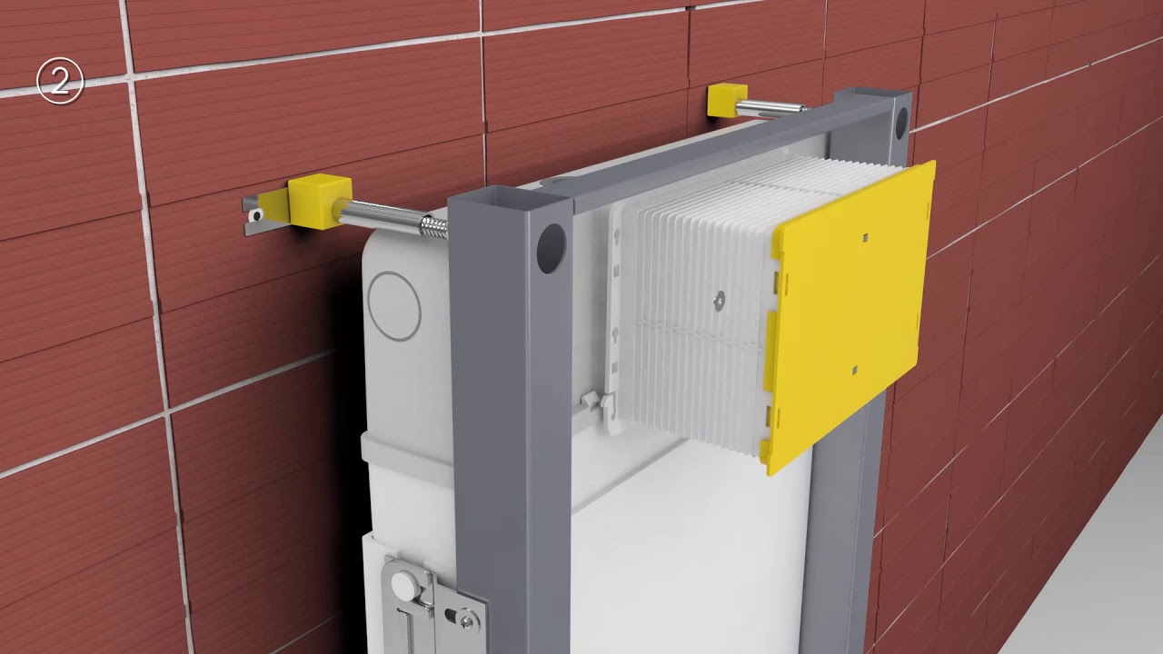 Noken Smart Line  bastidor con cisterna para WC suspendido