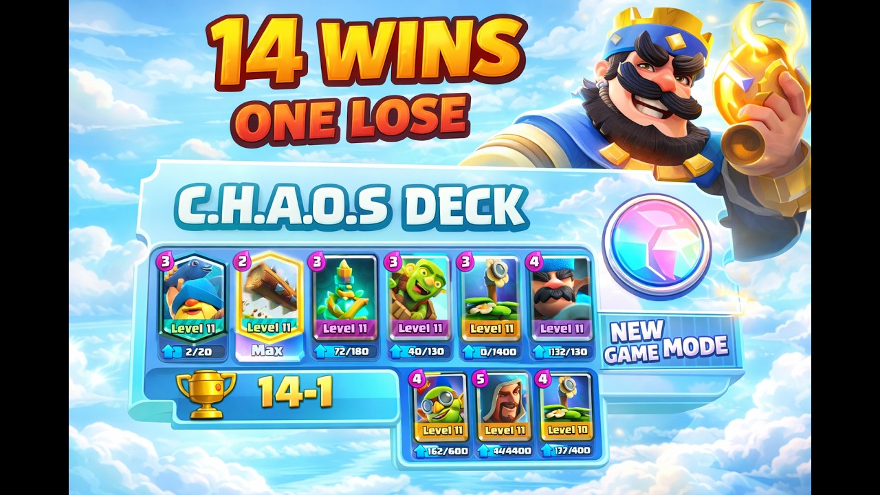 14 Wins Chaos Event Deck Guide | Clash Royale