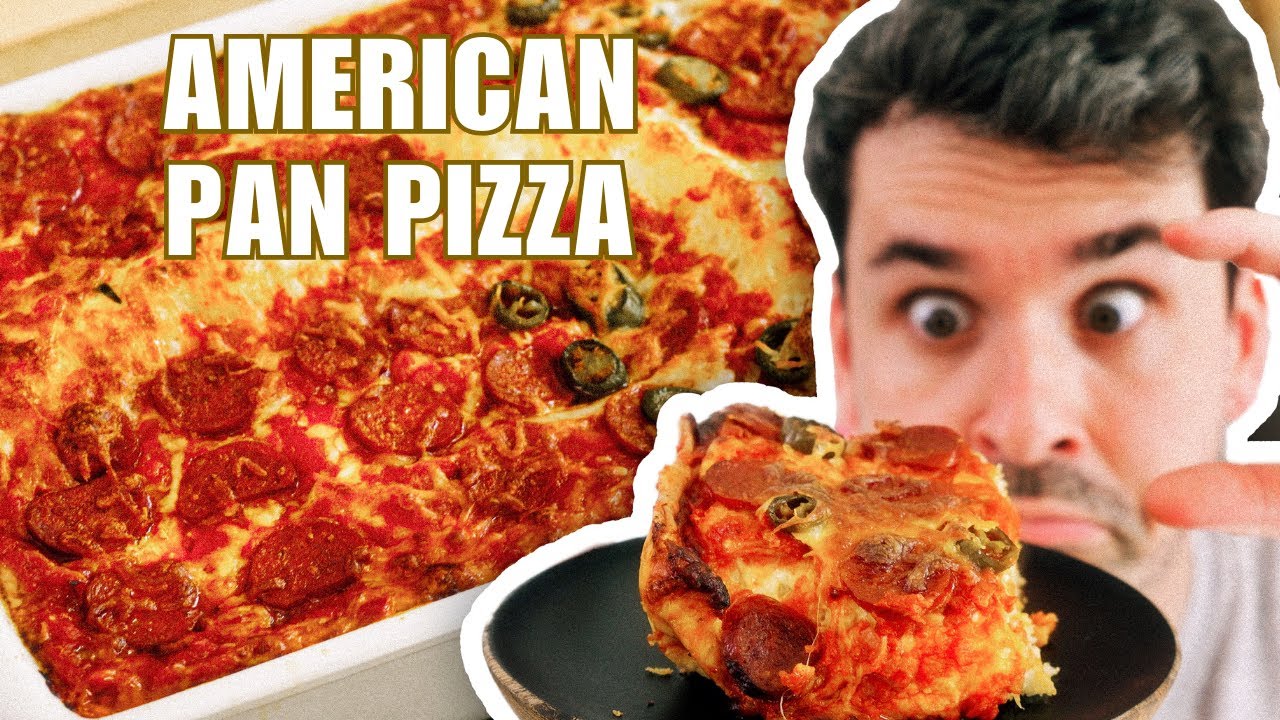 Die PIZZA gelingt dir immer: DETROIT STYLE PIZZA