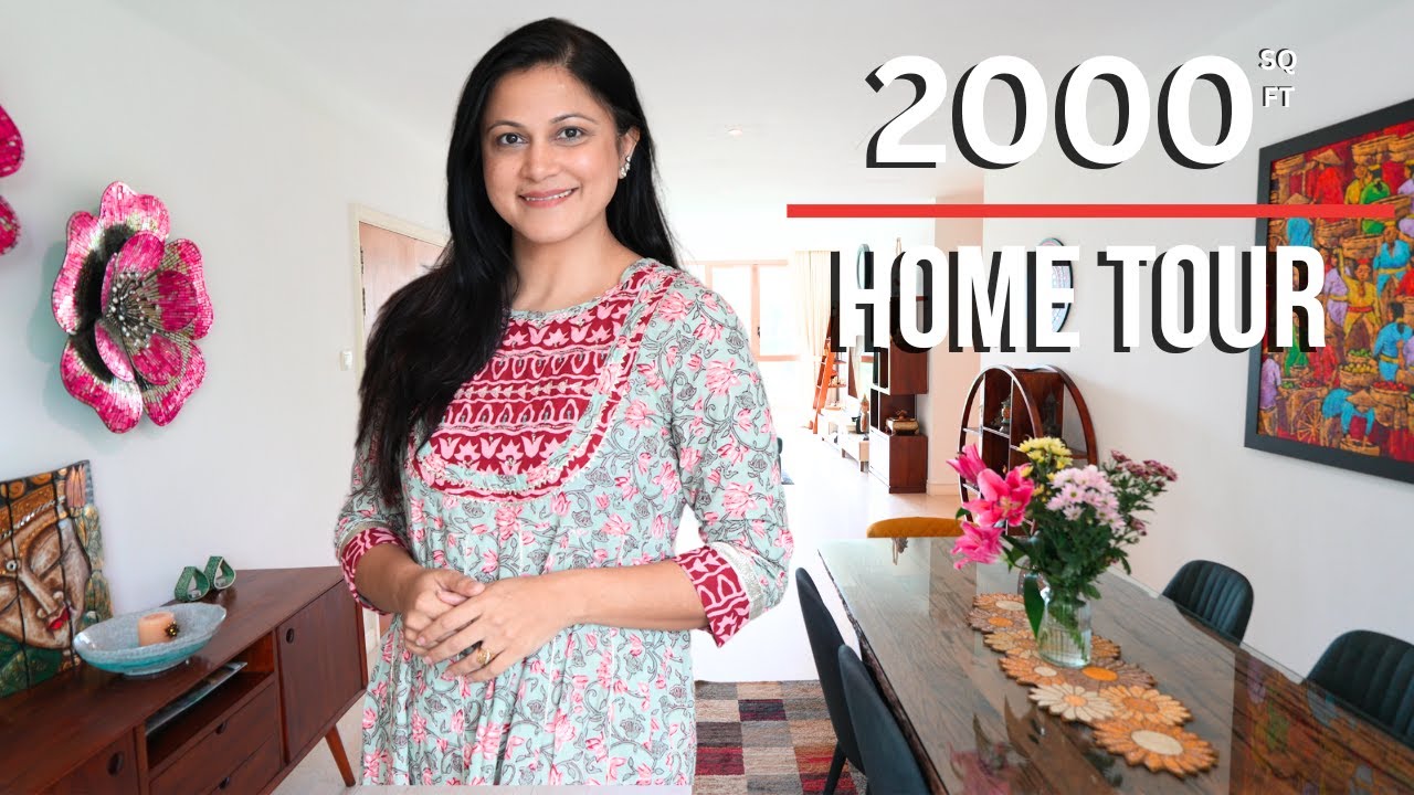 Home Tour: A 2000 SQ FT Apartment Bursting with Creativity