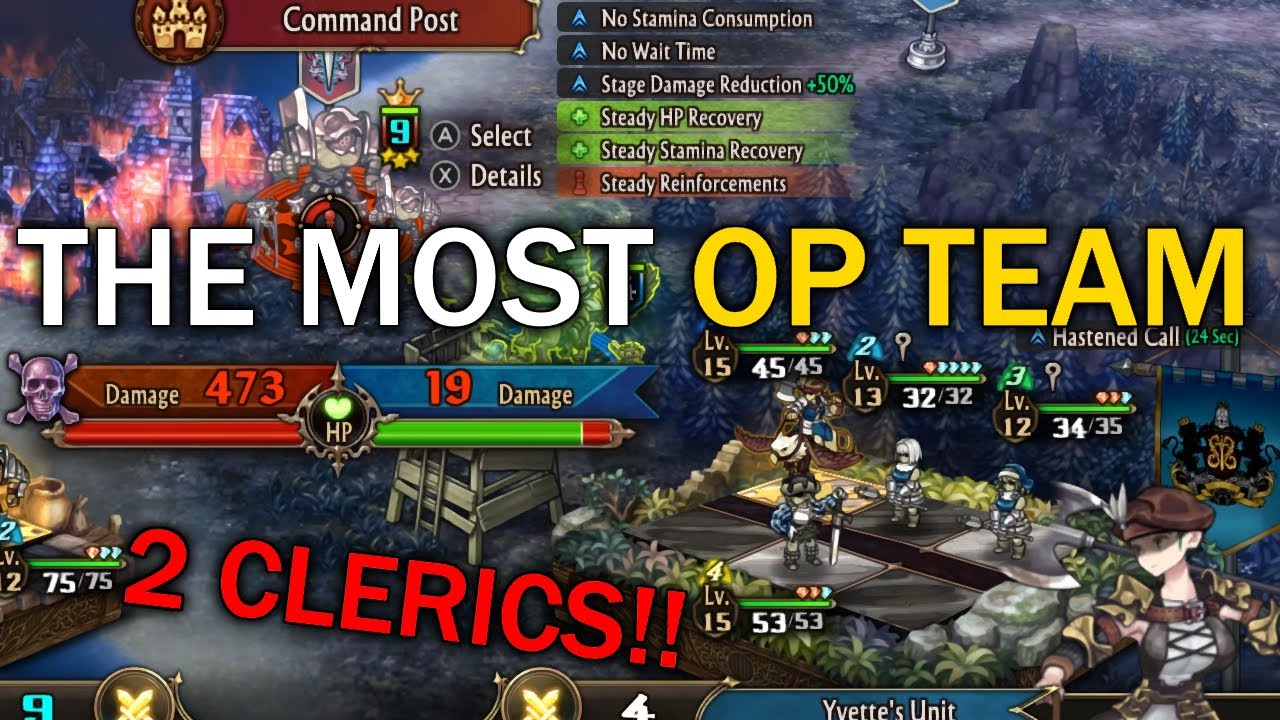 the Strongest team in Unicorn Overlord