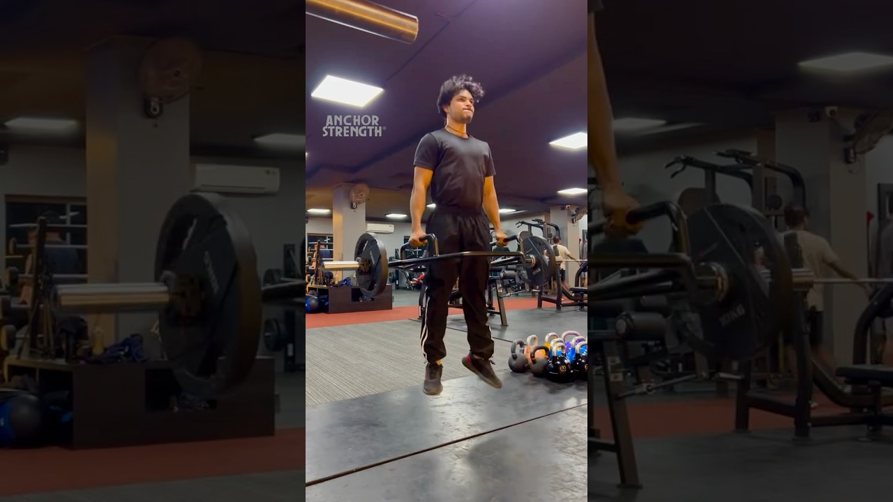 Trap Bar Squat Jump Exercise | Anchor Strength Gym | Boduppal Gym | 9379066066