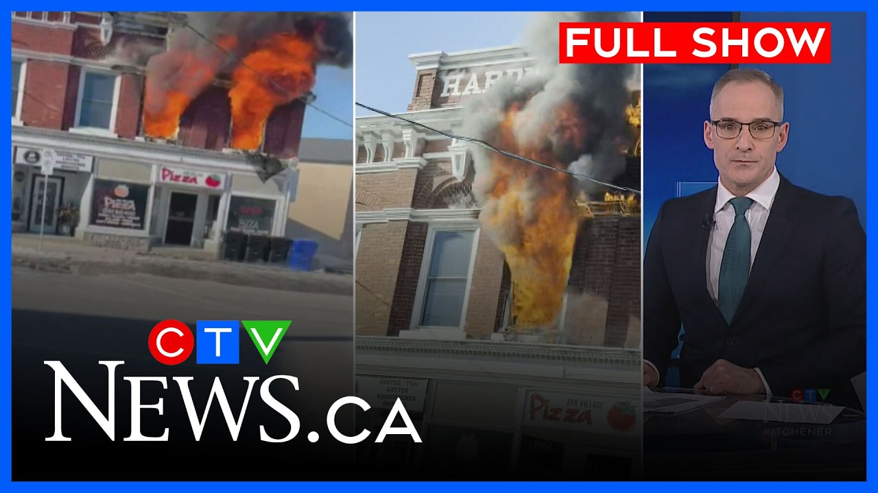 Flames tear through building and Baby Parker’s legacy | CTV News Kitchener at Six for March 2, 2026