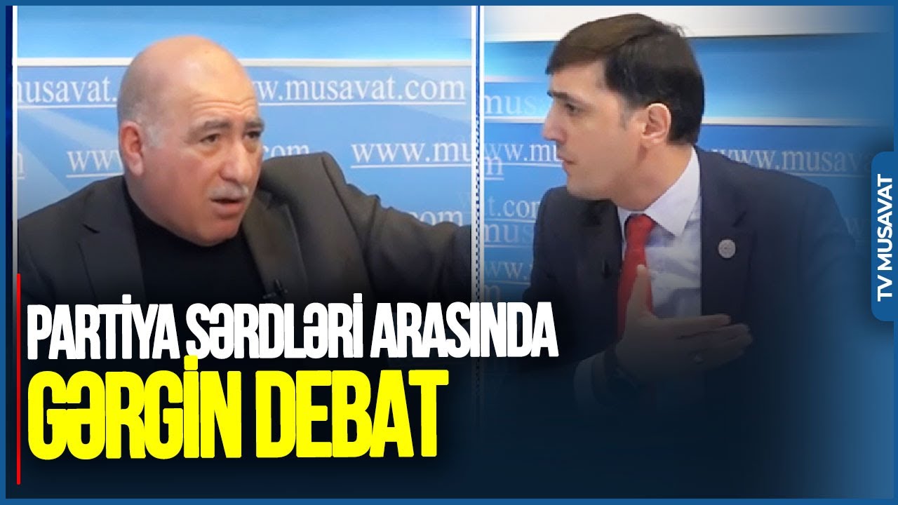 Mən Trampa inanmağı seçirəm, nəinki bir aktyora - Partiya sədrləri arasında GƏRGİN DEBAT