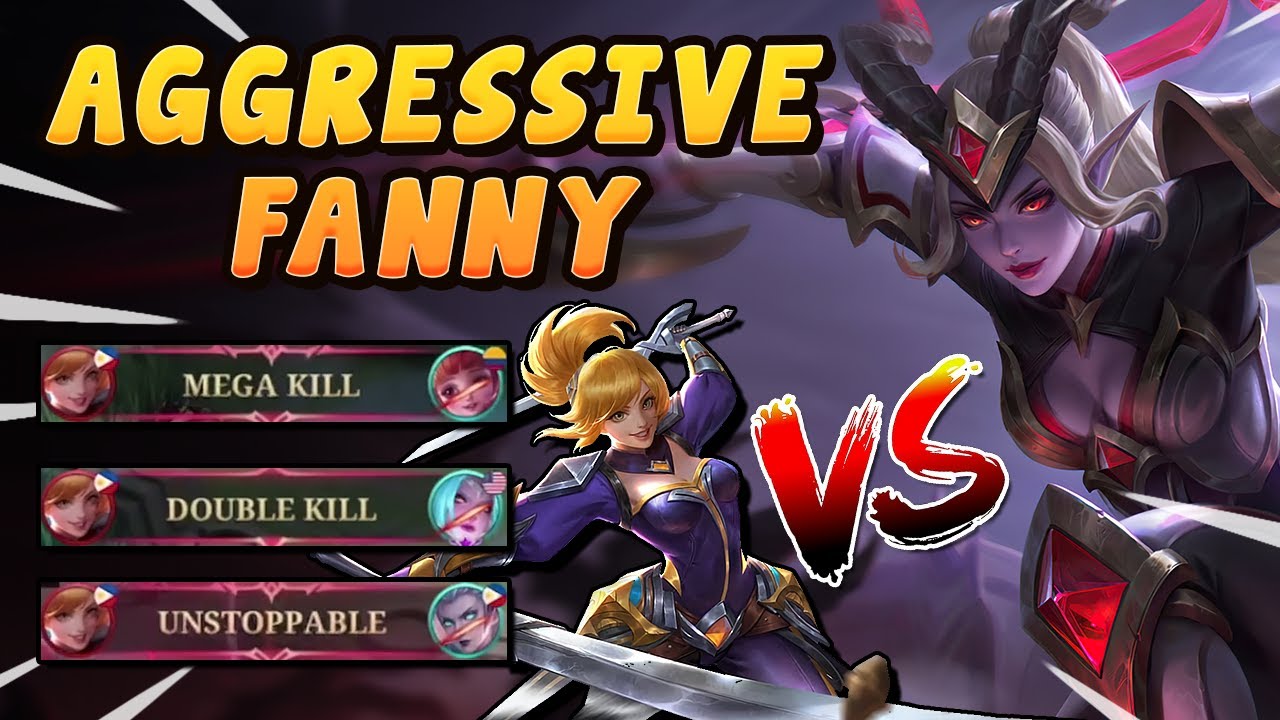 Playing Against A Very Aggressive Fanny | Mobile Legends