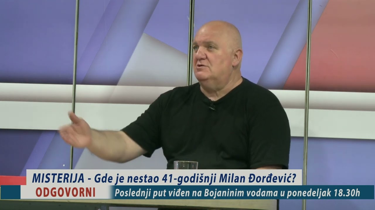Detalji nestanka niškog farmaceuta Milana Đorđevića