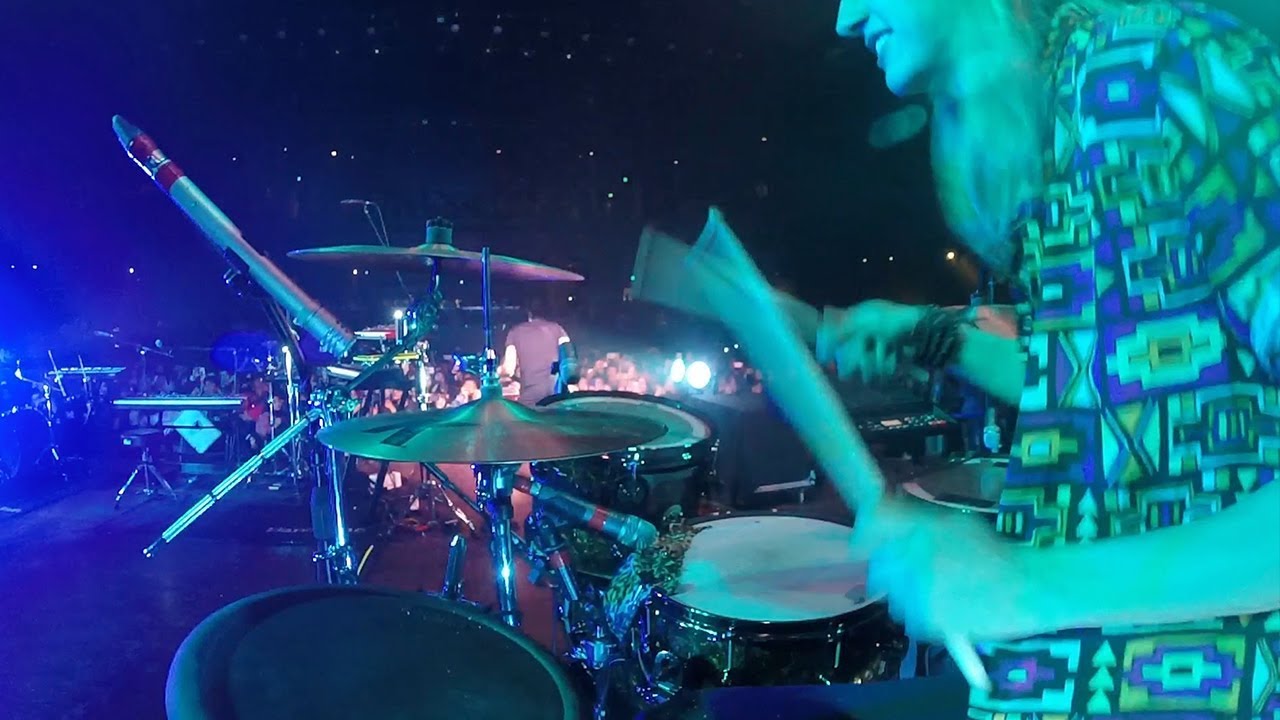 Fiji Water - Owl City (Drum Cam Compilation)