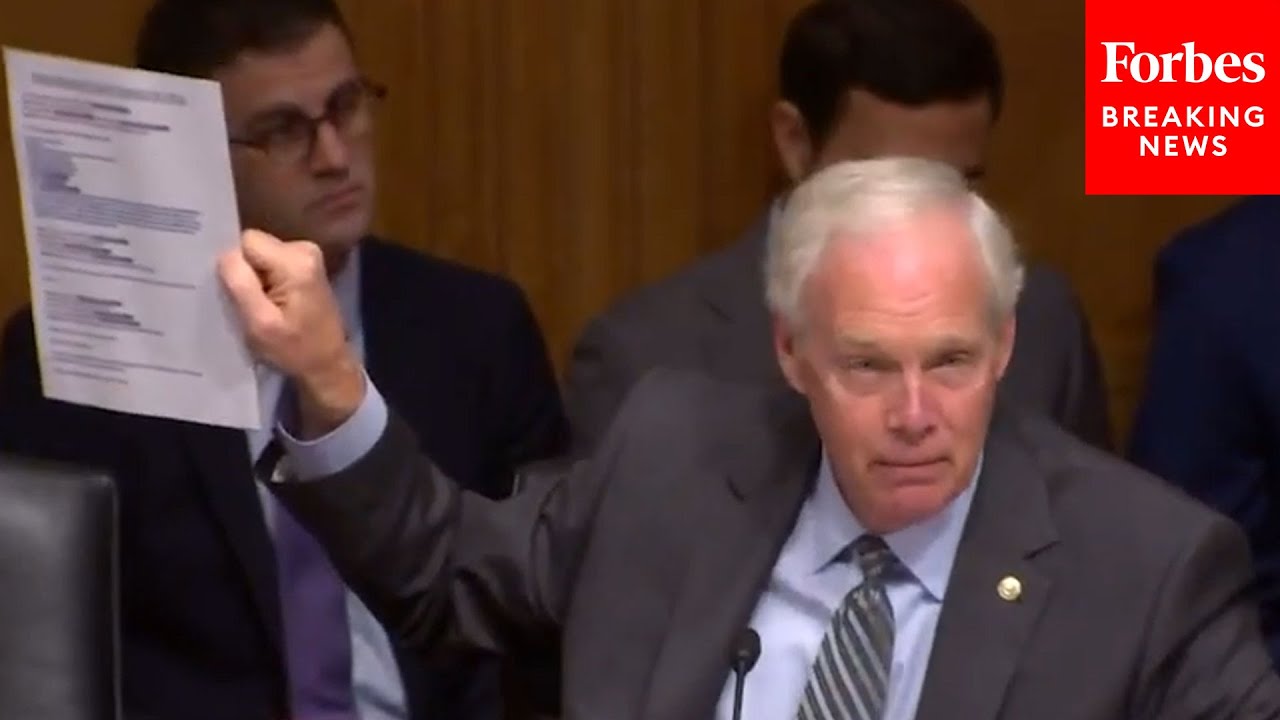 'They're Not Following The Law': Ron Johnson Rips Bureaucracy For Refusing To Declassify Info