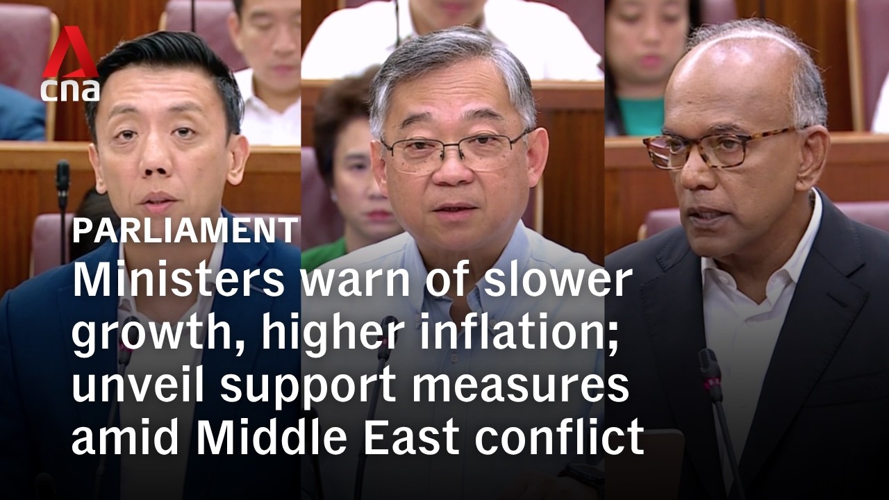 Ministers Gan Kim Yong, Jeffrey Siow, Shanmugam on impact of Middle East war on Singapore