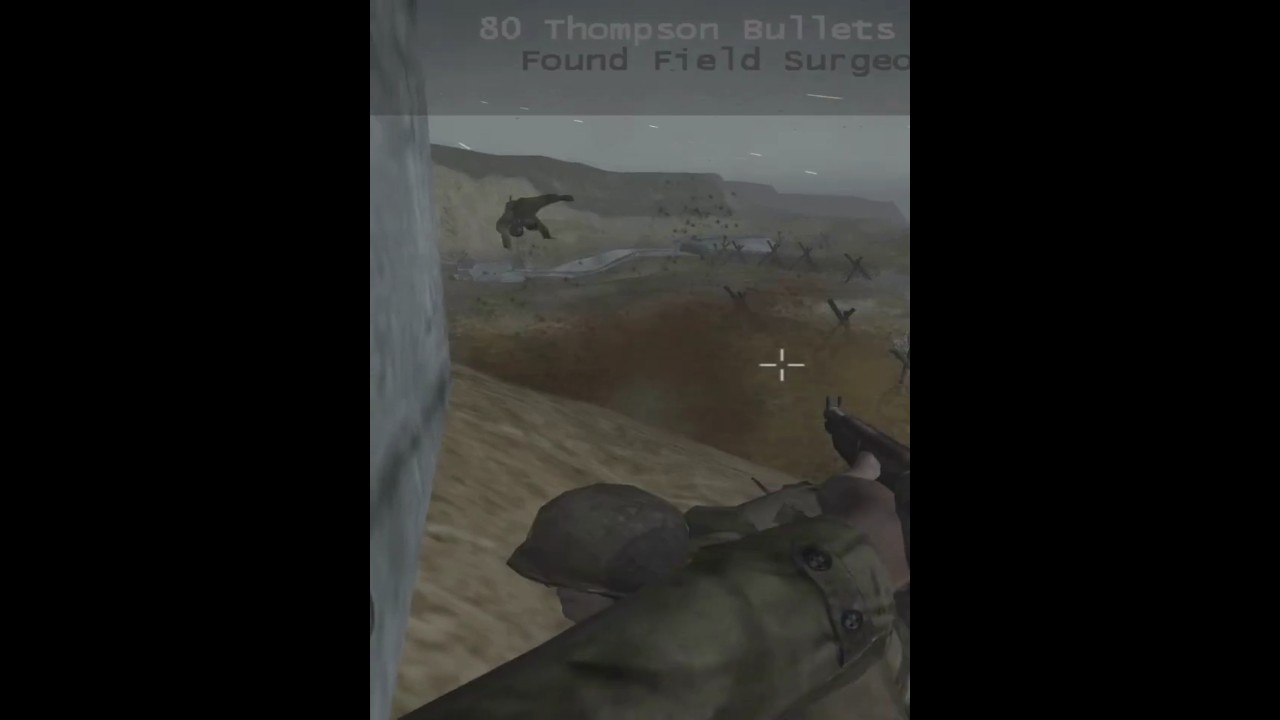 Guy blows up in Medal of Honor: Frontline #ps2 #emulator #ww2 #pcsx2 #gameplay