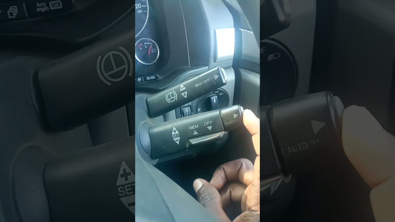 How to drive the MAN