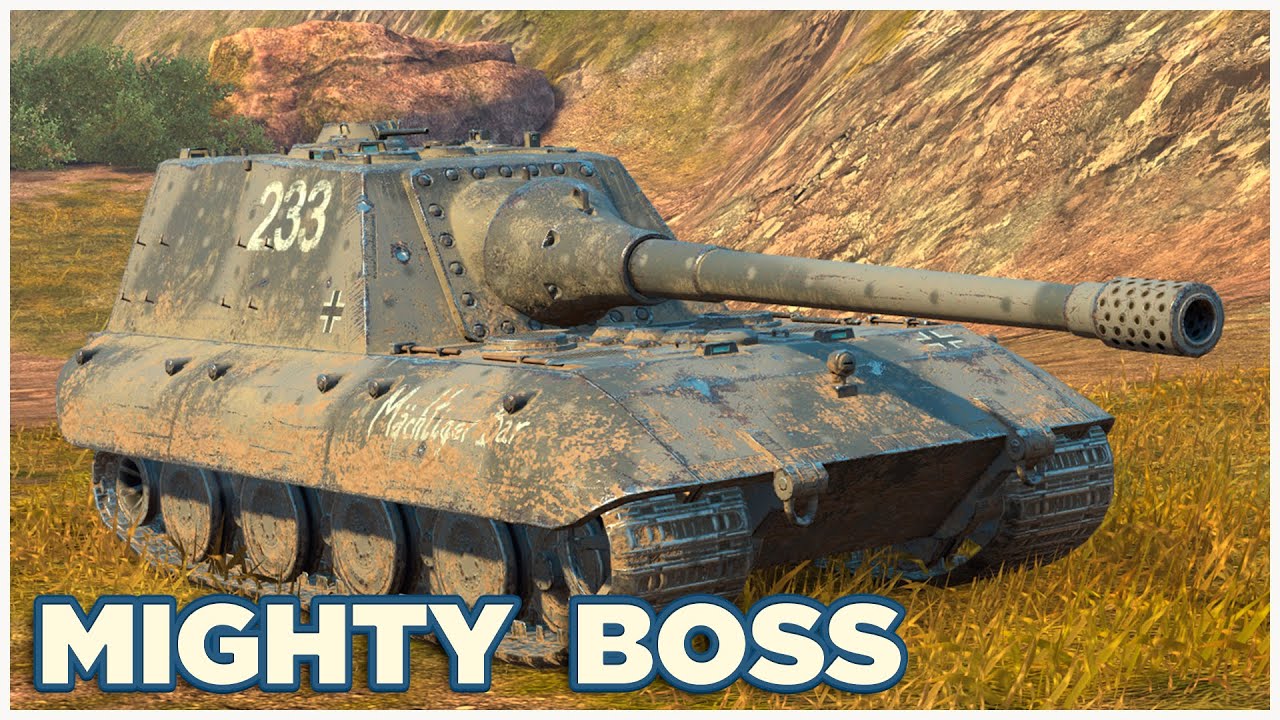 Jagdpanzer E 100 • МОГУЧИЙ БОСС • WoT Blitz