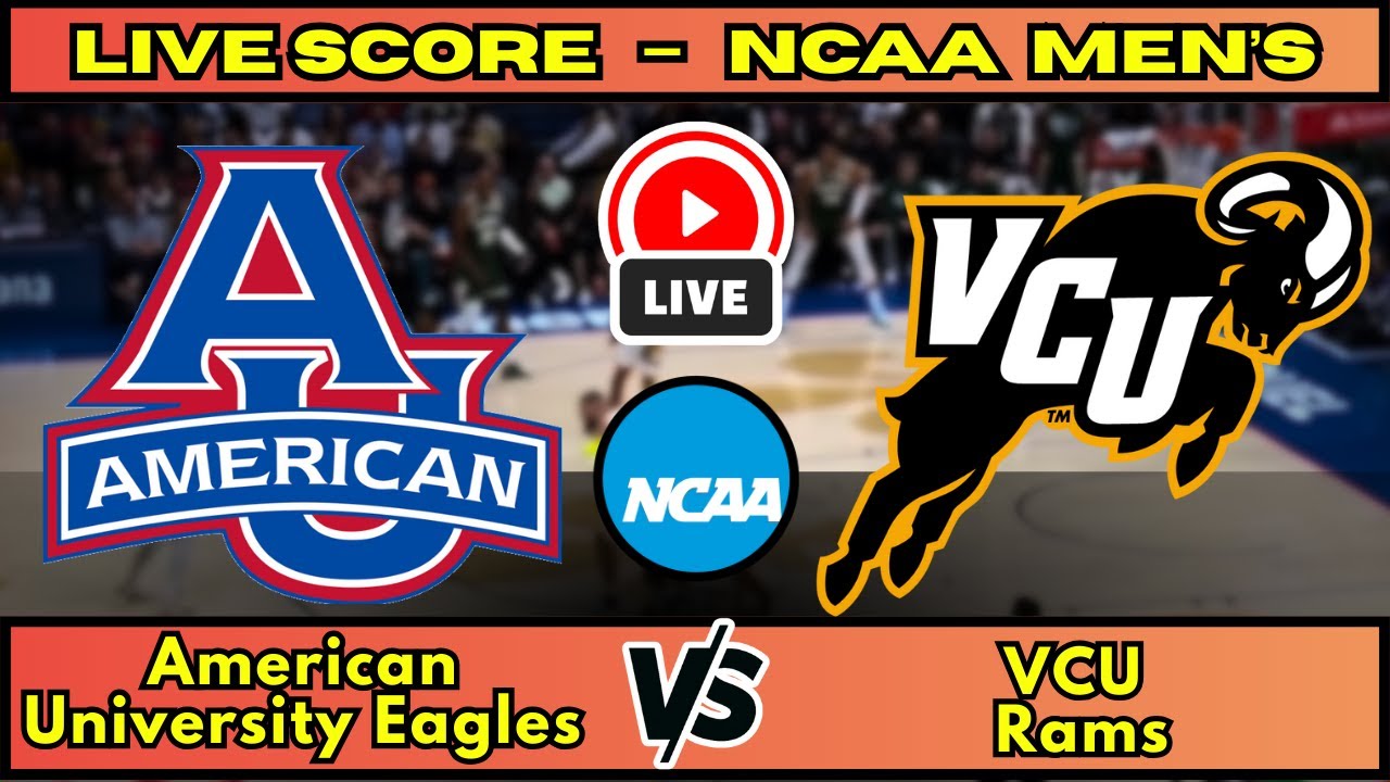 🔴 American University Eagles vs VCU Rams | NCAA Men’s Basketball | Live Score Update Dec 18