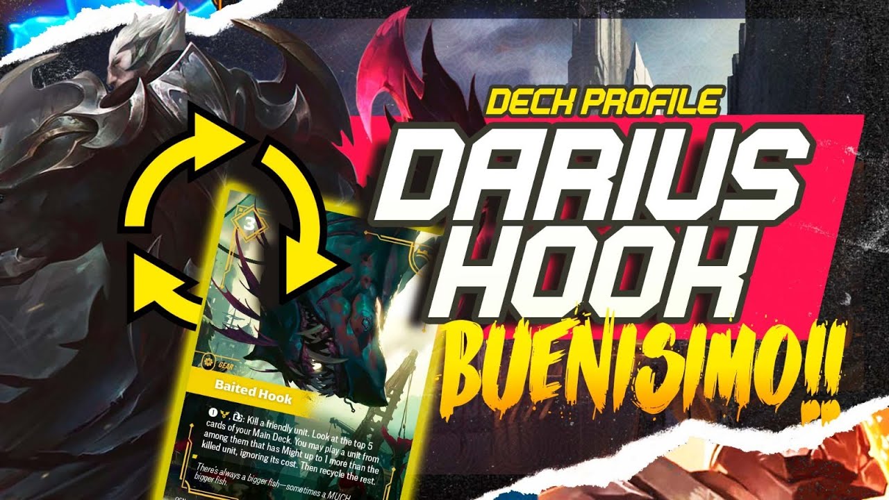 EL MEJOR DECK de DARIUS? BAITED HOOK! RIFTBOUND - League of Legends TCG