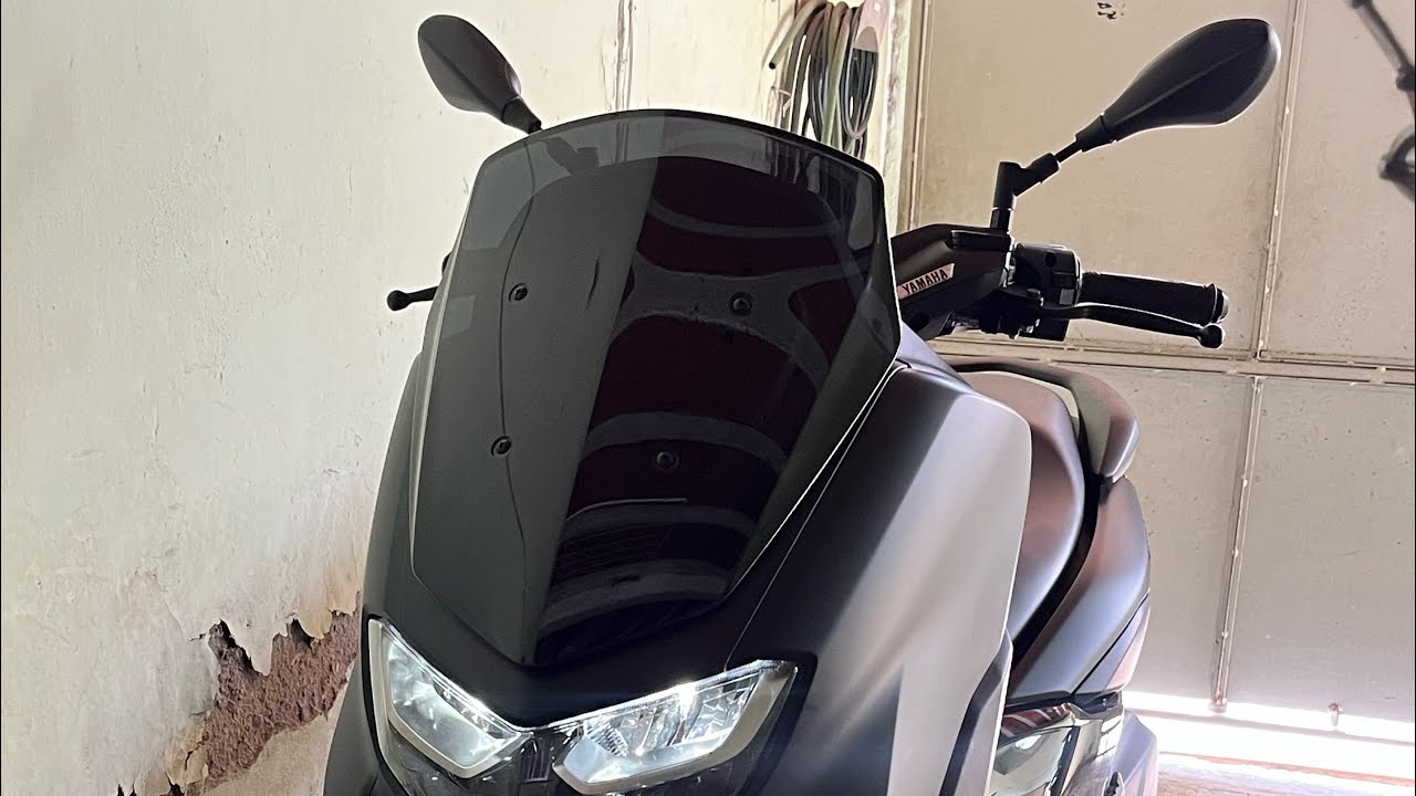 Trocando os retrovisores da Yamaha Nmax connect